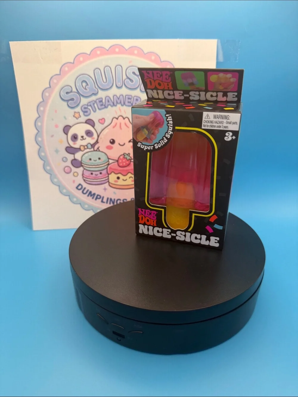 Nee-Doh Nice-Sicle Popsicle Stress Toy - Pink and Orange